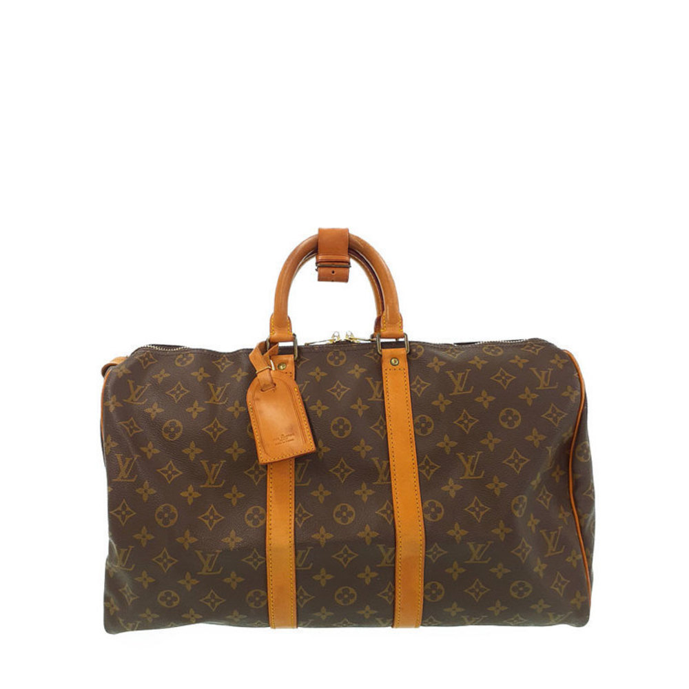 Louis Vuitton Monogram Keepall Boston Bag - Picture 2 of 8